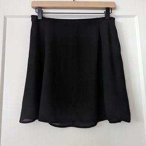 Black Mini Skirt Sunday Best (Aritzia)